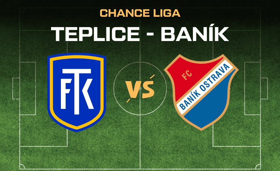 Teplice - Baník Ostrava |22.11.| Chance Liga live stream zdarma, TV přenos, sestavy a kurzy 1 Teplice - Baník Chance Liga