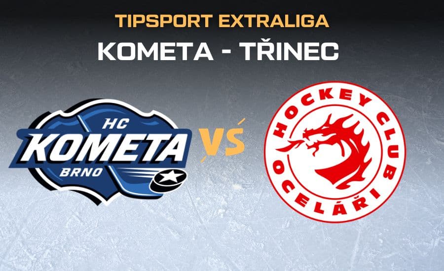 Kometa - Třinec živě |16.11.| live stream zdarma, TV přenos, sestavy, bilance, kurzy 1 Kometa - Třinec