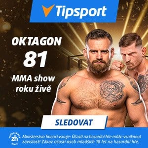 Oktagon 81 stream na TV Tipsport