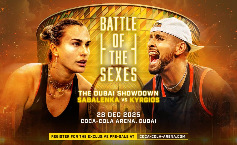 Souboj pohlaví - Sabalenka vs. Kyrgios