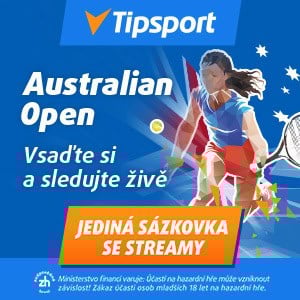 Australian Open live stream na TV Tipsport