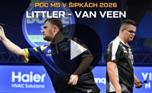 Littler vs. Van Veen finále MS šipky 2026