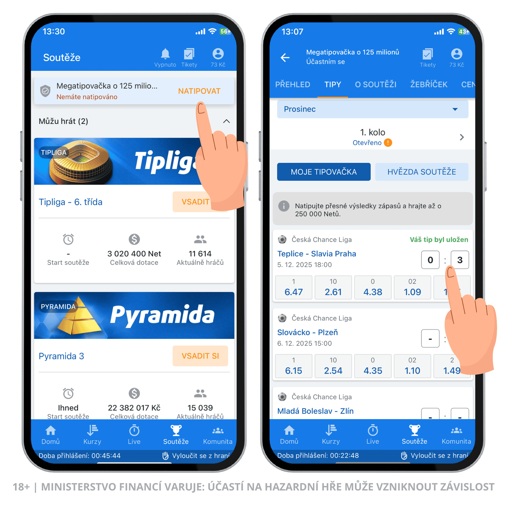 Tipsport soutěže 2