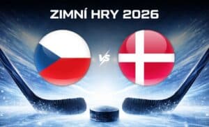 Česko - Dánsko osmifinále ZOH 2026