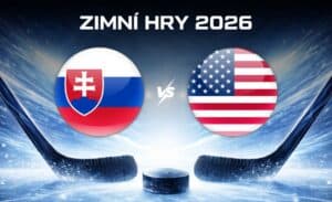 Slovensko - USA semifinále zimní hry 2026