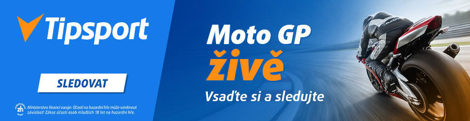 Závody Moto GP živě na TV Tipsport
