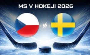 Česko - Švédsko MS v hokeji 2026