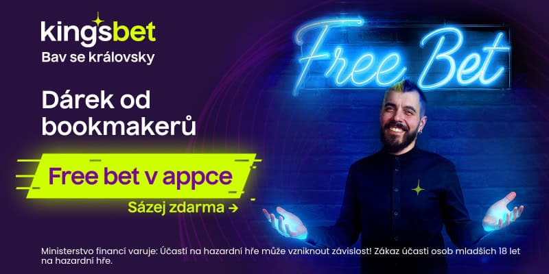 Free bet od KingsBet v aplikaci