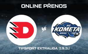 ONLINE přenos: Pardubice - Kometa 19.3. 2026