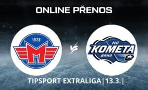 ONLINE přenos: České Budějovice - Kometa Brno