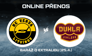 ONLINE: Litvínov - Jihlava 25.4.