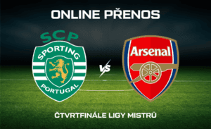 Sporting - Arsenal online čtvrtfinále Ligy mistrů