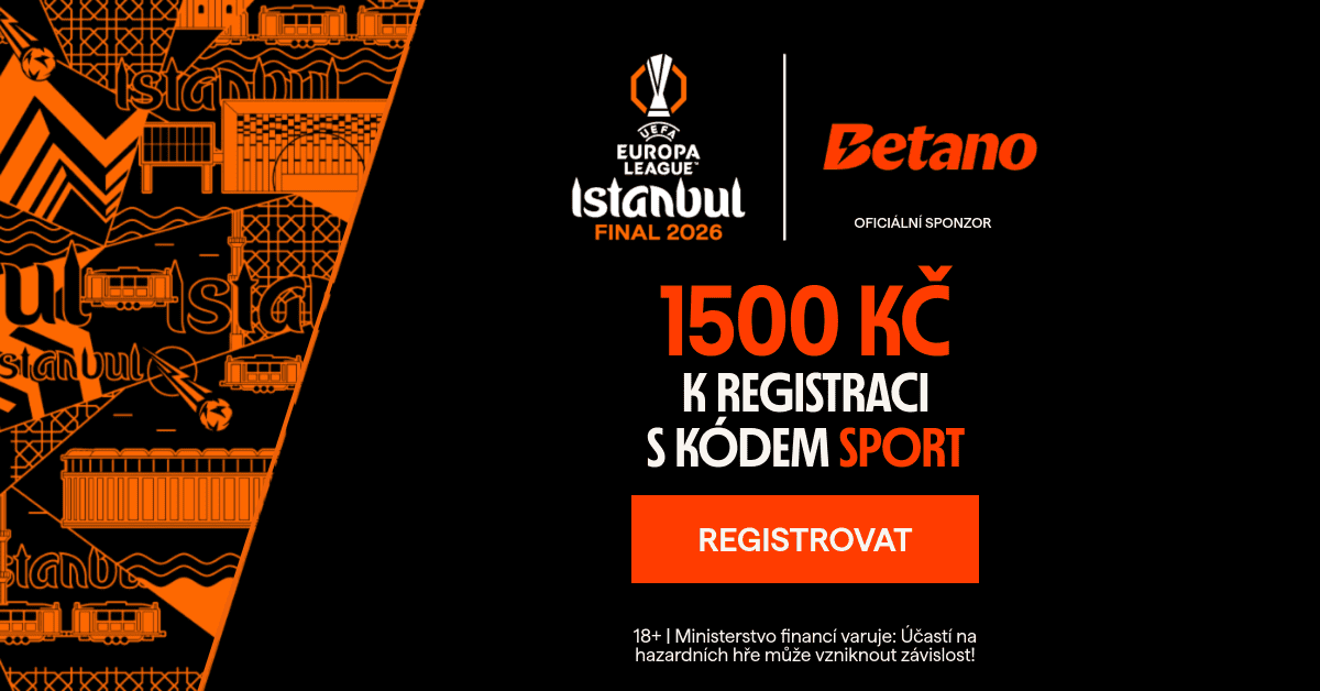 Finále Evropské ligy s bonusem 1500 Kč