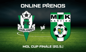 ONLINE: Jablonec - Karviná MOL Cup finále 20.5.