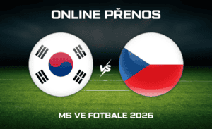 Jižní Korea - Česko ONLINE MS ve fotbale 2026 12.6.