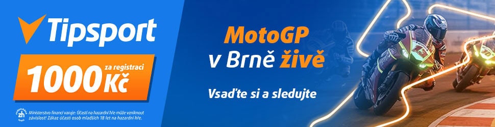MotoGP Brno stream zdarma na Tipsportu