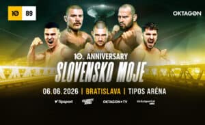 Oktagon 89 Bratislava: karta, výsledky, program, tipy a návod na live stream zdarma