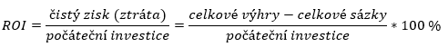 Výpočet ROI