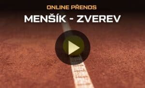 ONLINE přenos: Menšík - Zverev