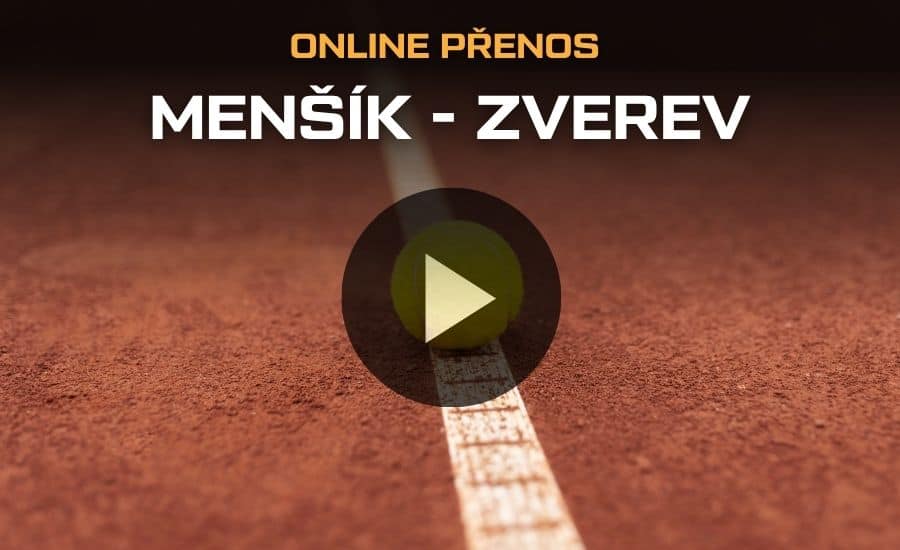 ONLINE přenos: Menšík - Zverev |5.6.| semifinále French Open živě 1 ONLINE přenos: Menšík - Zverev