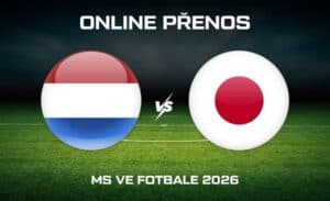 ONLINE přenos: Nizozemsko - Japonsko