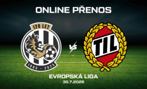 Hradec Králové - Tromso ONLINE 2. předkolo Evropské ligy 30.7. 2026