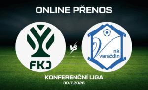 ONLINE: Jablonec - Varaždin odveta 2. předkola Konferenční ligy 30.7. 2026