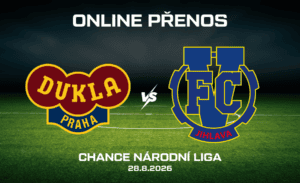Dukla Praha - Jihlava v 6. kole Chance Národní Ligy