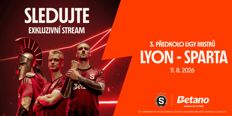 Lyon vs Sparta na Betano TV