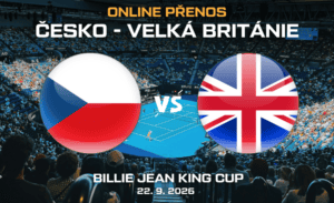 Česko – Velká Británie 2:0 v BJK Cupu 2026: Postup Češek do semifinále a video sestřih