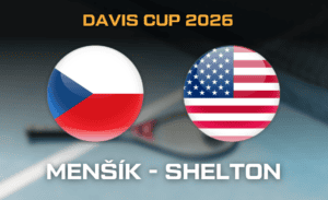Menšík – Shelton živě: sledujte zdarma rozhodující dvouhru Davis Cupu v O2 aréně