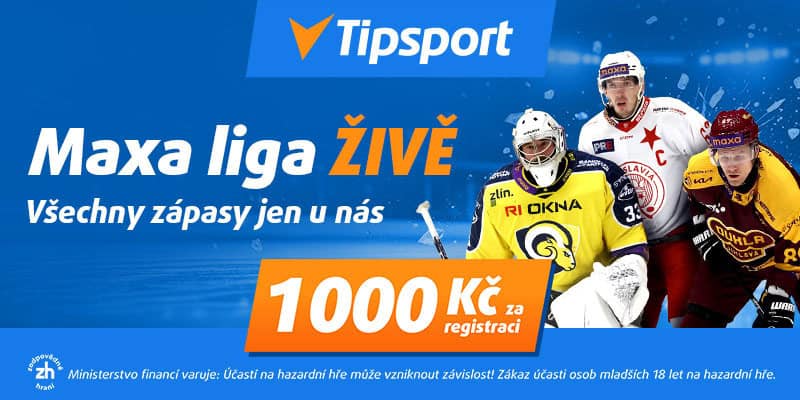 Maxa liga přes streamy zdarma od Tipsportu