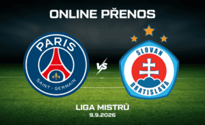 ONLINE: PSG – Slovan Bratislava živě |9.9.| Přenos 1. kola Ligy mistrů