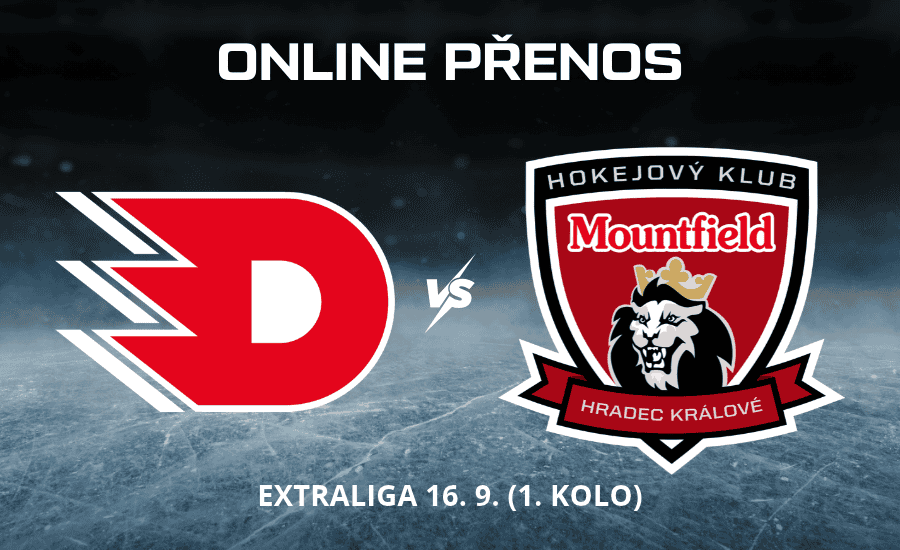 Pardubice - Hradec Králové živě: sledujte 1. kolo extraligy online zdarma 1 Pardubiec vs. Hradec EXTRALIGA 16.9. (1. KOLO)