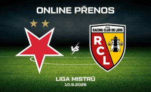 ONLINE: Slavia – Lens živě |10.9.| Kde sledovat Ligu mistrů? (1. kolo)