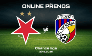 Slavia – Plzeň ONLINE |20.9.| Chance Liga live stream zdarma (9. kolo)