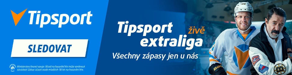 Pardubice - Hradec Králové živě: sledujte 1. kolo extraligy online zdarma 3 Tipsport extraliga živě 970x250