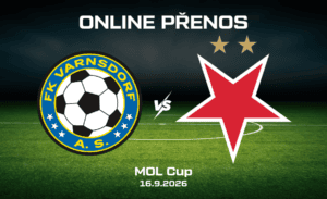 Varnsdorf – Slavia ONLINE |16.9.| 3. kolo MOL Cupu přes live stream zdarma