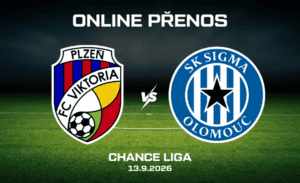 ONLINE: Plzeň – Olomouc živě |13.9.| Chance Liga live stream zdarma (8. kolo)