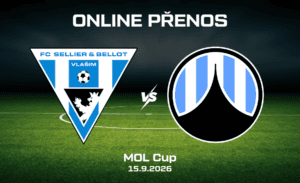 ONLINE: Vlašim – Liberec |15.9.| Live stream zdarma na 3. kolo MOL Cupu