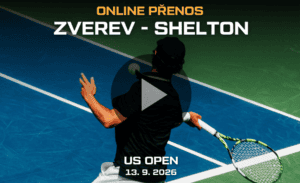 Zverev – Shelton ONLINE |13.9.| Live stream zdarma na finále ATP US Open 2026