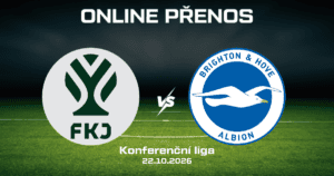 ONLINE: Jablonec – Brighton živě |22.10.| Konferenční liga v TV a live stream