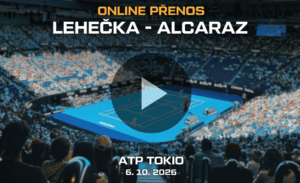 Lehečka vs Alcaraz ONLINE |6.10.| Finále ATP Tokio live stream zdarma