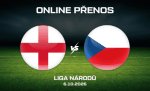 ONLINE: Anglie – Česko |6.10.| Liga národů živě a zdarma