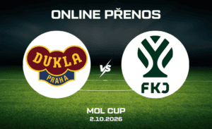 ONLINE: Dukla Praha – Jablonec |2.10.| Český pohár přes live stream zdarma (MOL Cup)
