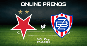Live stream Slavia – Zbrojovka |27.10.| Osmifinále MOL Cupu zdarma + analýza