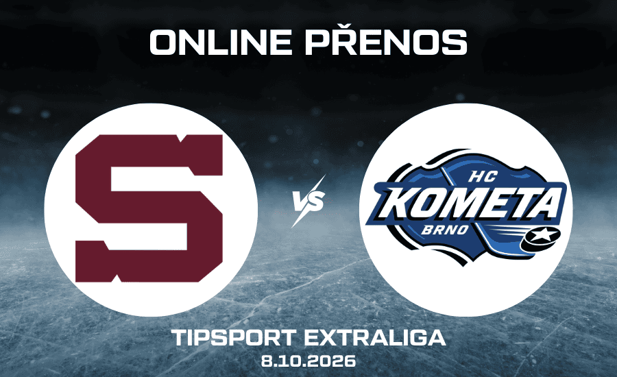 Sparta - Kometa ONLINE |8.10.| Live stream zdarma na Tipsport extraligu (9. kolo) 1 Sparta - Kometa ONLINE Tipsport extraliga 8. 10. 2026