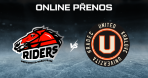 Riders Pardubice – UNIted HK živě |26.10.| Sledujte derby univerzit zdarma